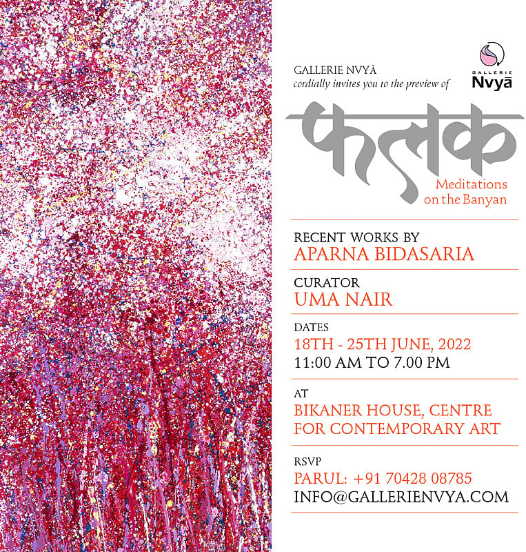 Gallerie Nvya presents artist Aparna Bidasaria’s solo show titled 'Falak'
