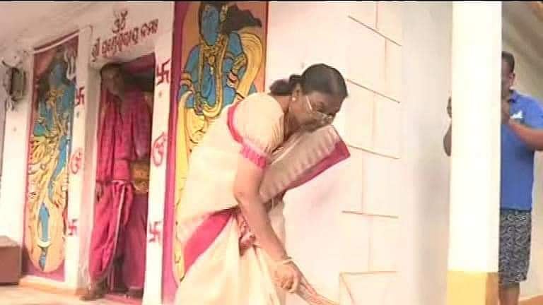 Jharkhand governor Droupadi Murmu (courtesy: Twitter)