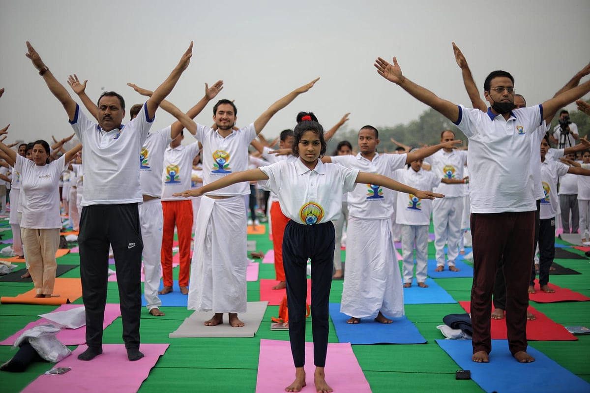 Yoga brings peace to our universe, says PM Modi