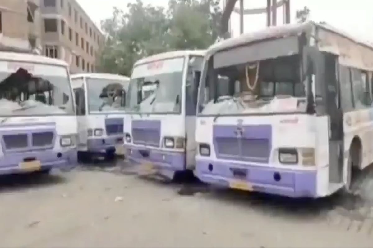 Agnipath Scheme: Protest rocks Modi’s constituency of Varanasi; buses damaged