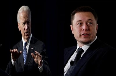 Biden wishes Musk 'lots of luck' on SpaceX trip to Moon