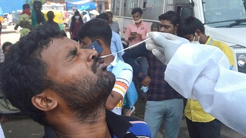 Nearly 41% jump in daily COVID cases; India reports 5,233 new infections