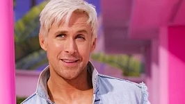 Ryan Gosling sports blonde hair as he debuts Ken for 'Barbie' movie