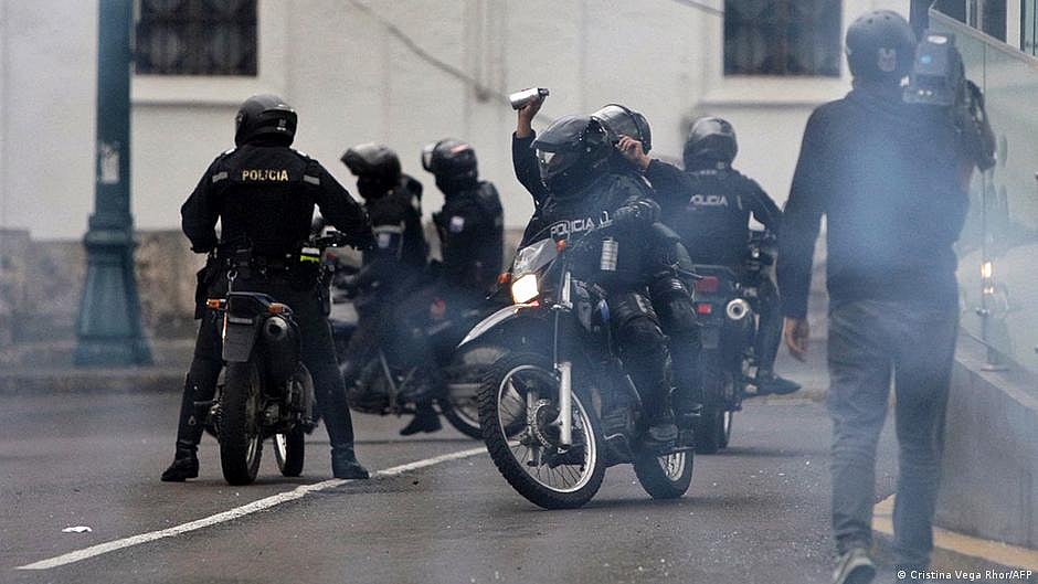 Representative image of the Ecuador police (photo: DW)