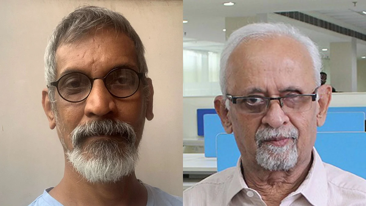 Rajesh Jha (Left) Zafar Agha (Right)