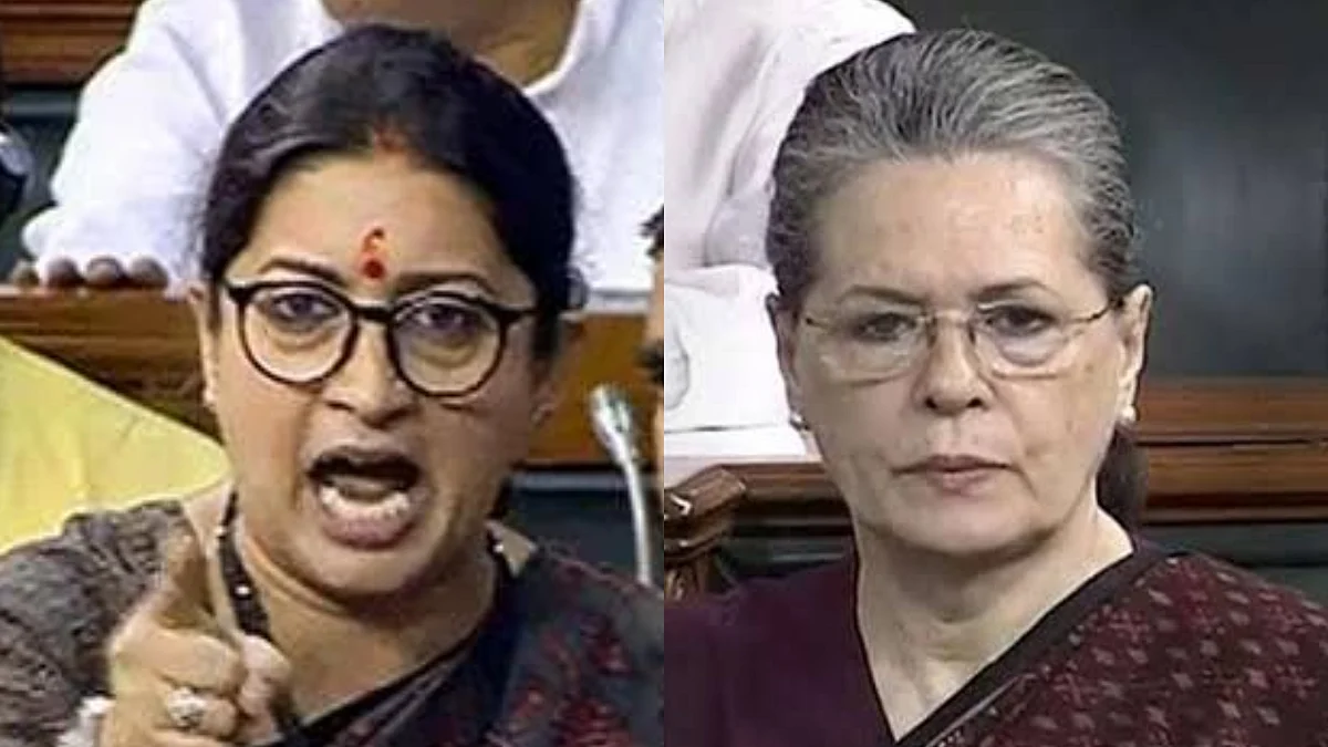 Smriti Irani’s outrage is more about herself and Gujarat polls than the President of India