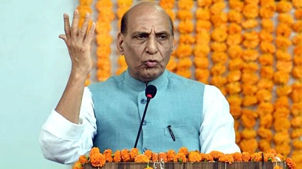 Defence Minsiter Rajnath Singh