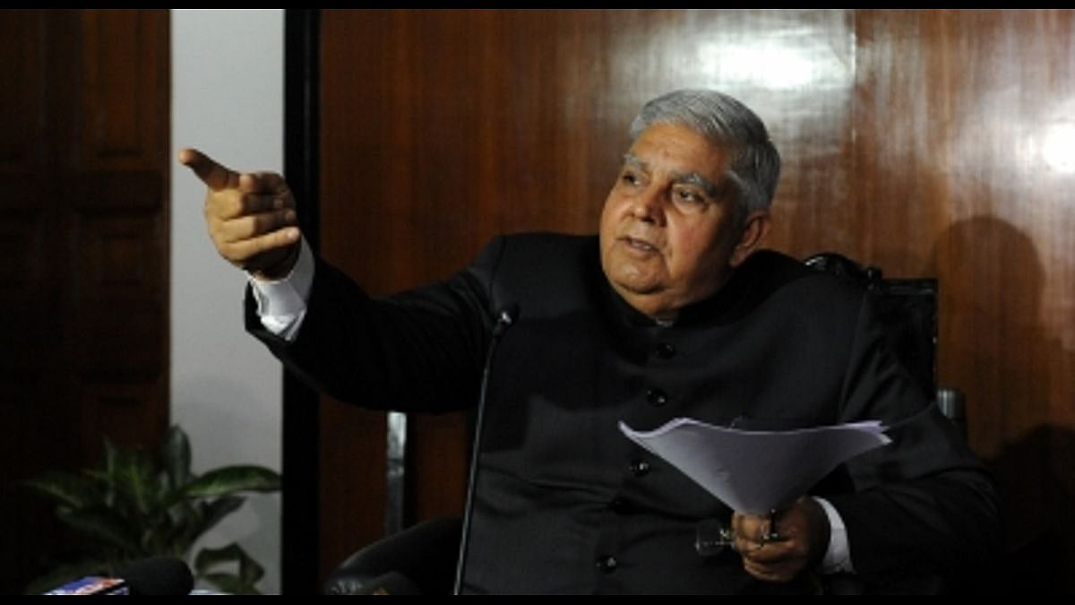 Dhankar's choice as VP a signal to both Rajasthan and Mamata Banerjee