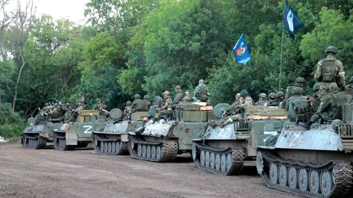 Russian troops in Ukraine