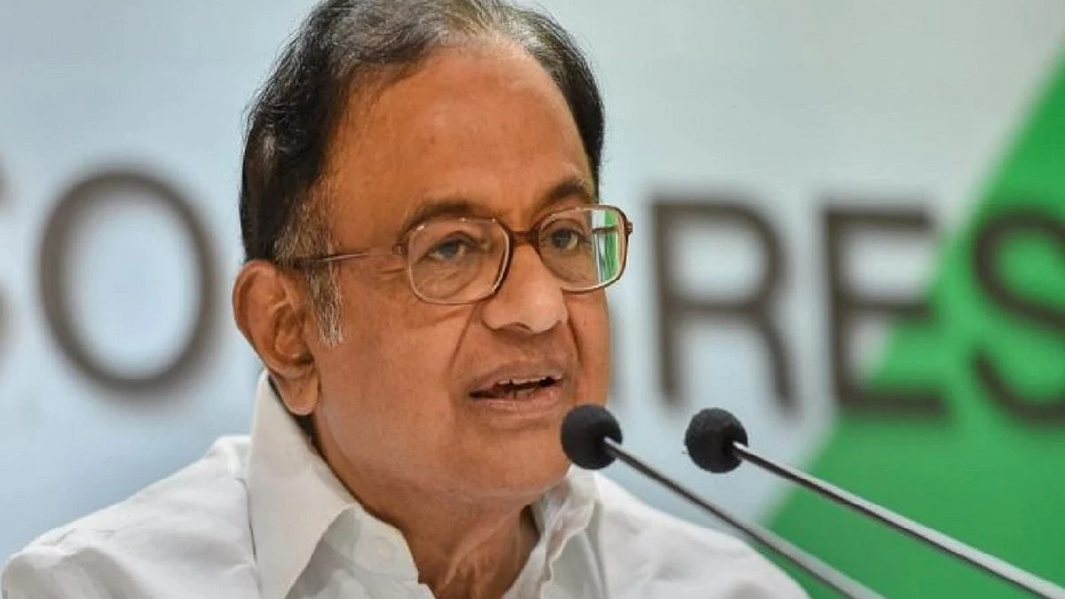 Former Union Finance Minister P Chidambaram 