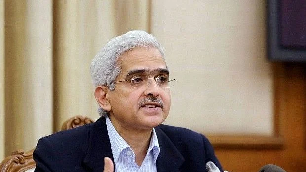 RBI Governor Shaktikanta Das