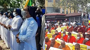Clergy in ‘bankrupt’ Sri Lanka call for President and PM to resign