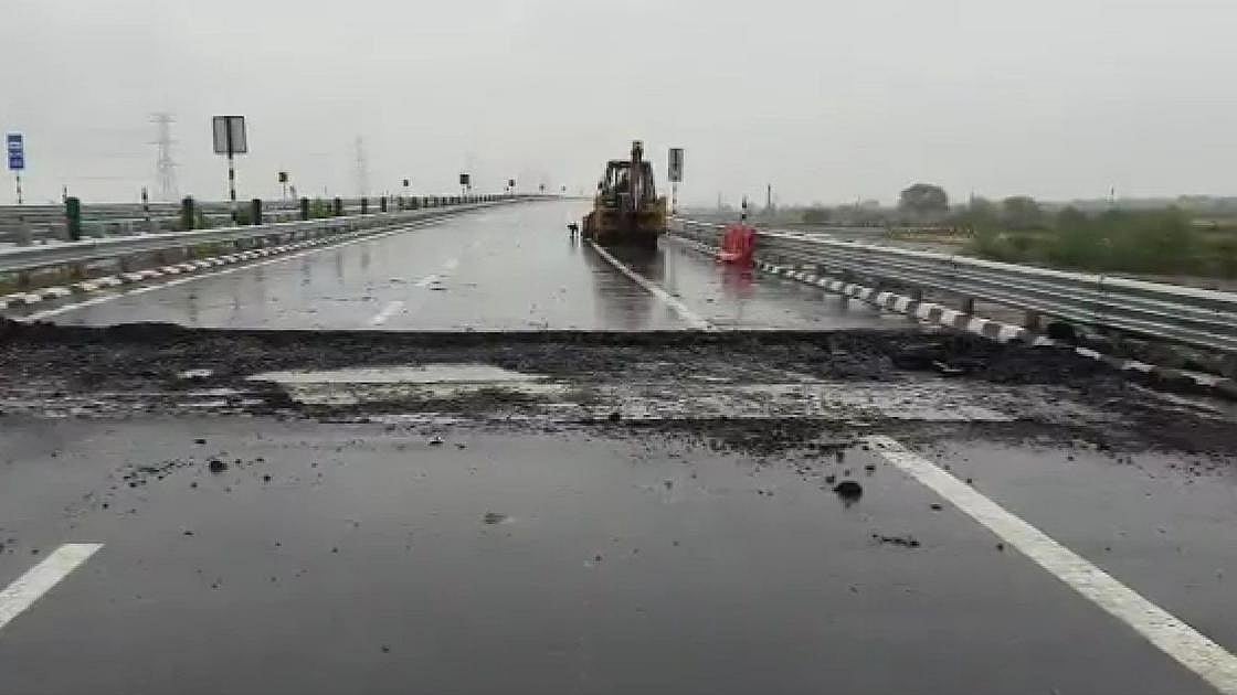 The Bundelkhand Expressway in Uttar Pradesh caved in days after it was inaugurated by PM Modi and CM Adityanath