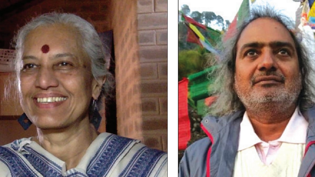 Astrophysicist Prajval Shastri; (right) Madan Gopal, head of Karnataka Task Force on NEP