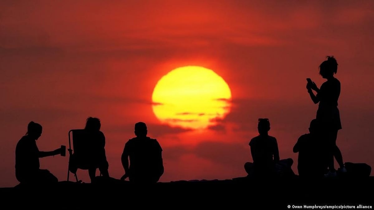 UK records hottest-ever night amid heat wave (DW Photo)