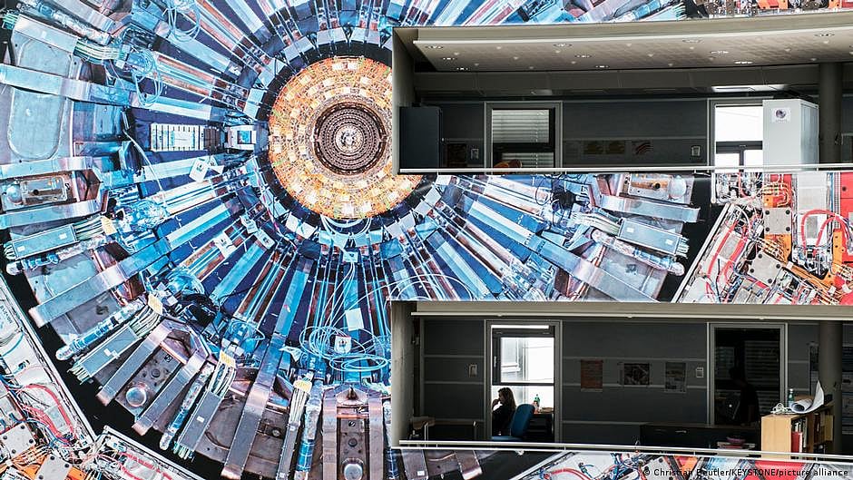 Scientists look for unusual particles with the Large Hadron Collider