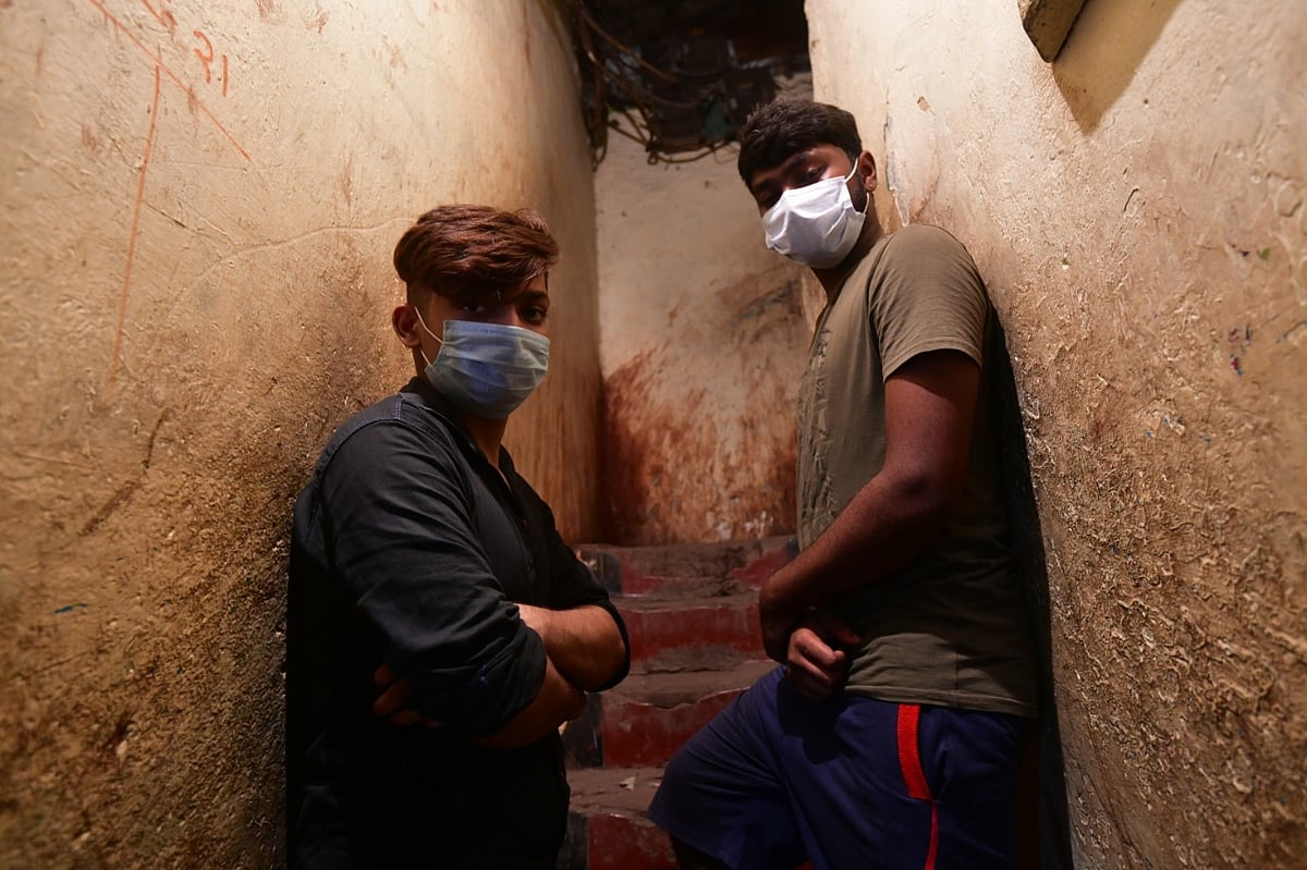Kunal Kumar and Akash Kumar, the
founders of Maan Foundation