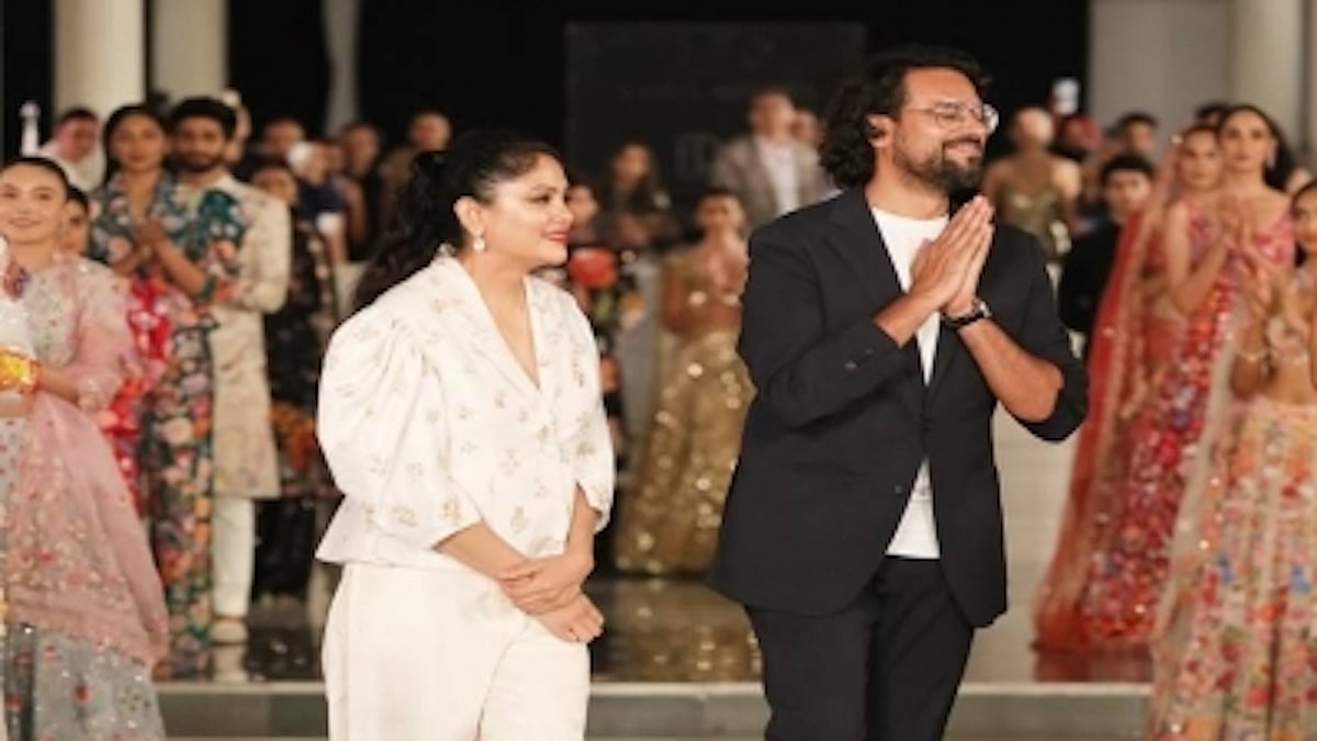 Couturier Rahul Mishra's fashionable ecosystem