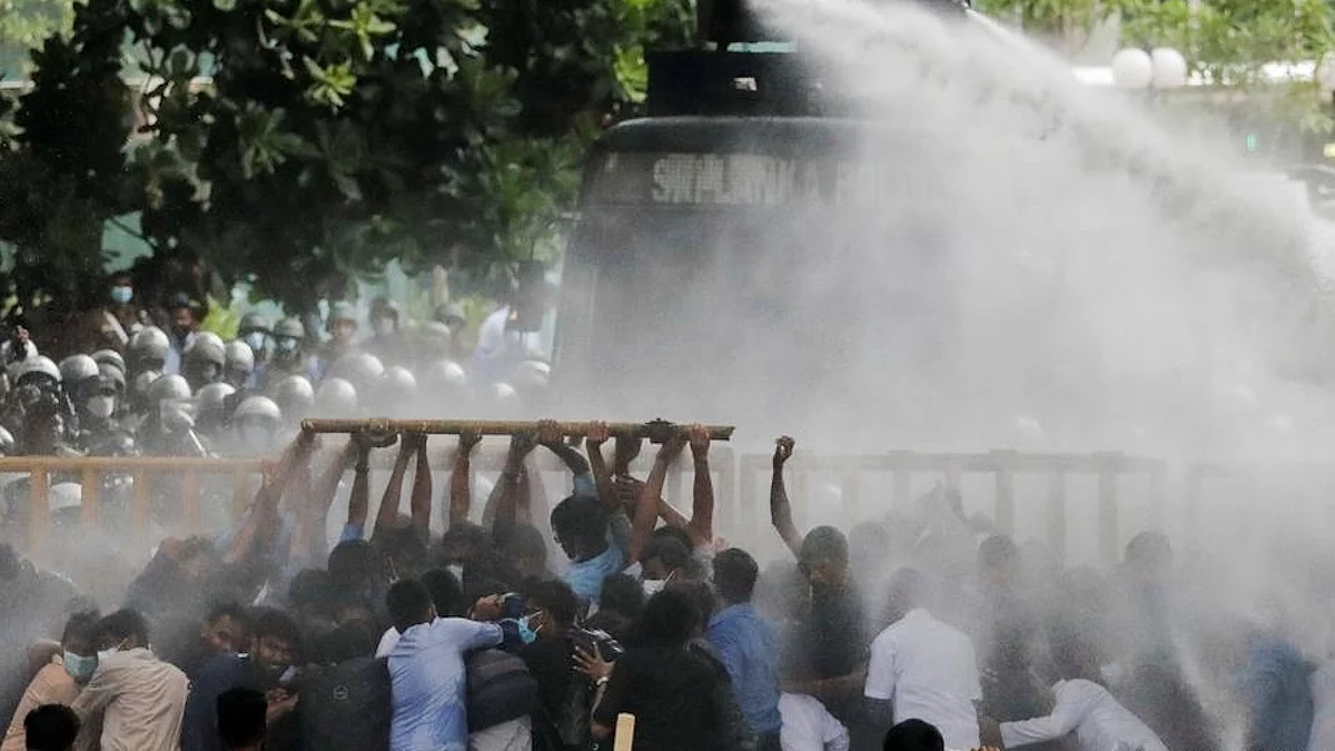 Representative Photo (protests in Sri Lanka)