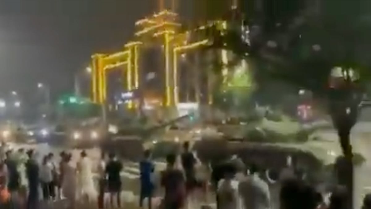 screen grab from video