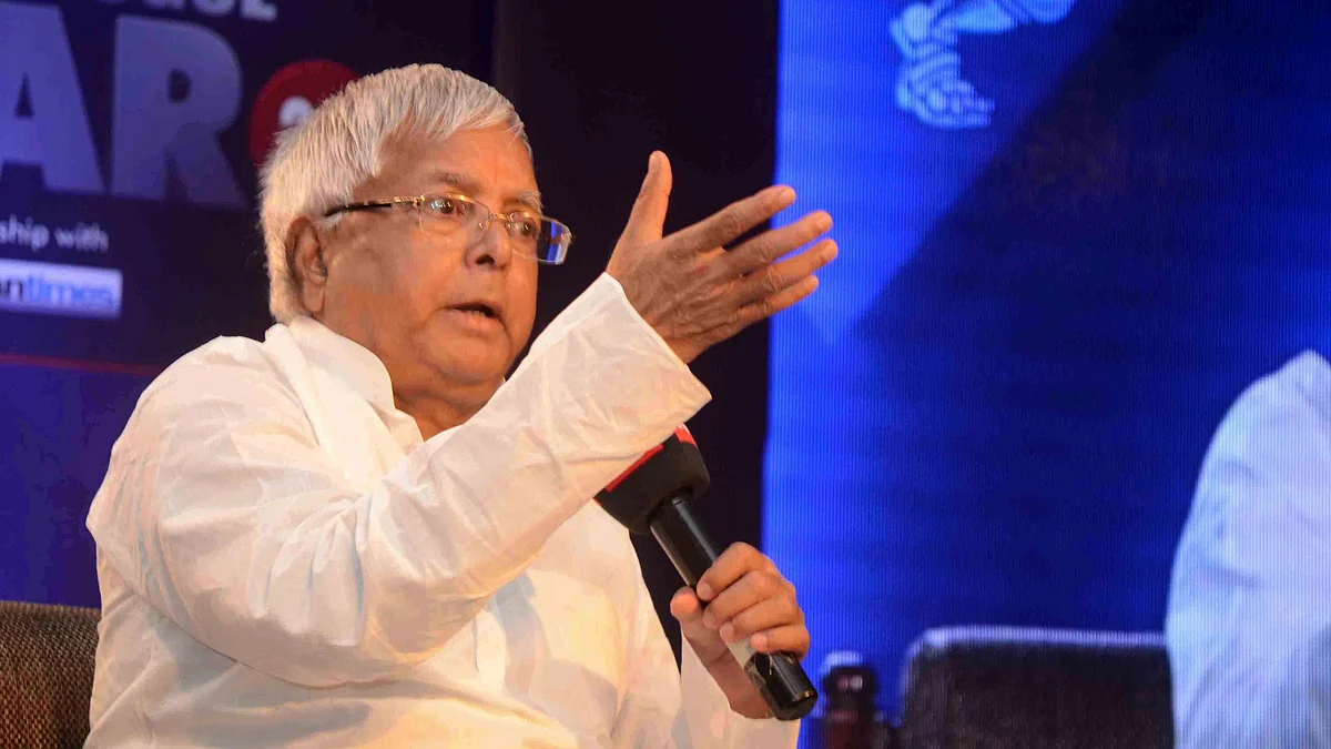 Rashtriya Janata Dal (RJD) leader Lalu Prasad (Photo: National Herald archives)