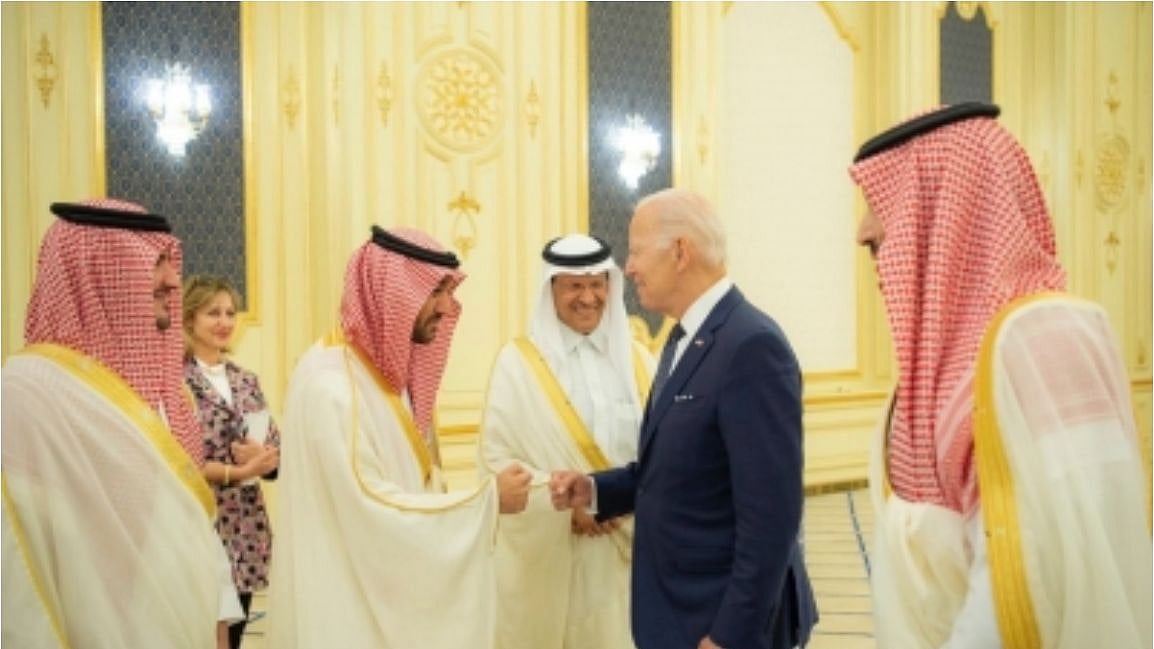 Saudi leaders meet with Biden over bilateral ties