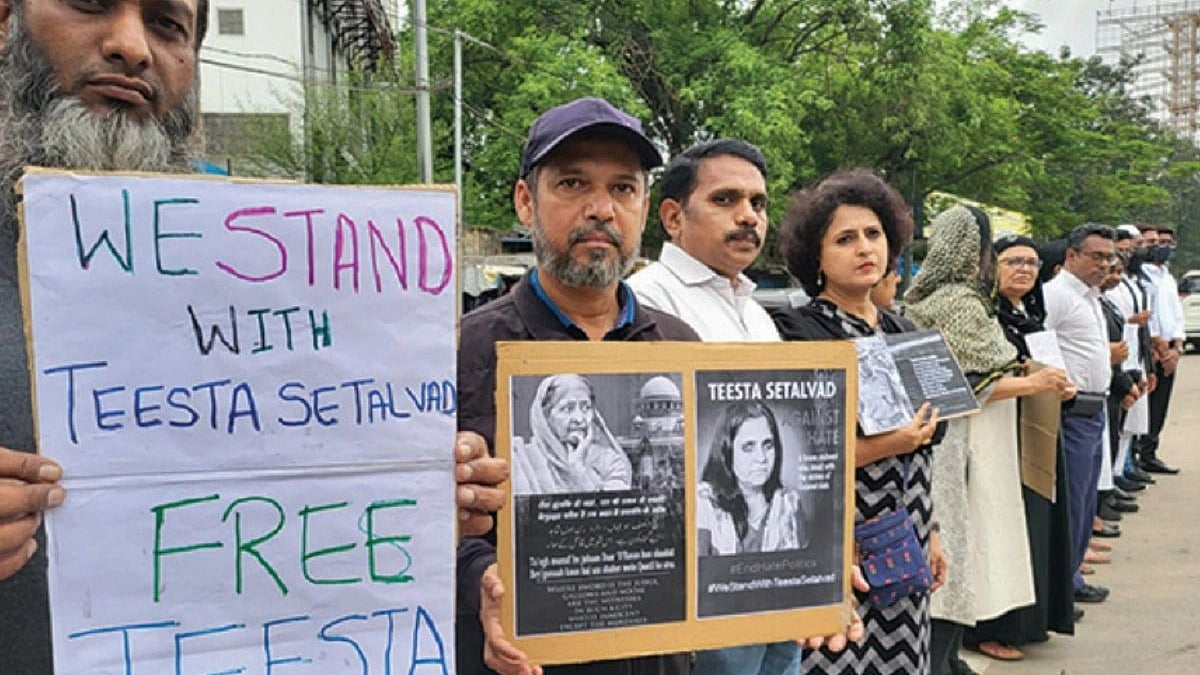 The sustained witch hunt of Teesta Setalvad began in 2003 and is still continuing