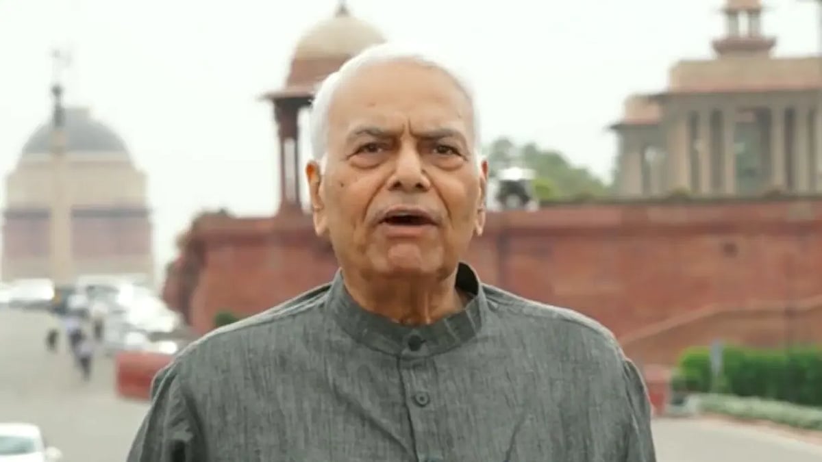 Don't elect a silent, rubber-stamp Prez: Yashwant Sinha urges lawmakers on eve of presidential poll
