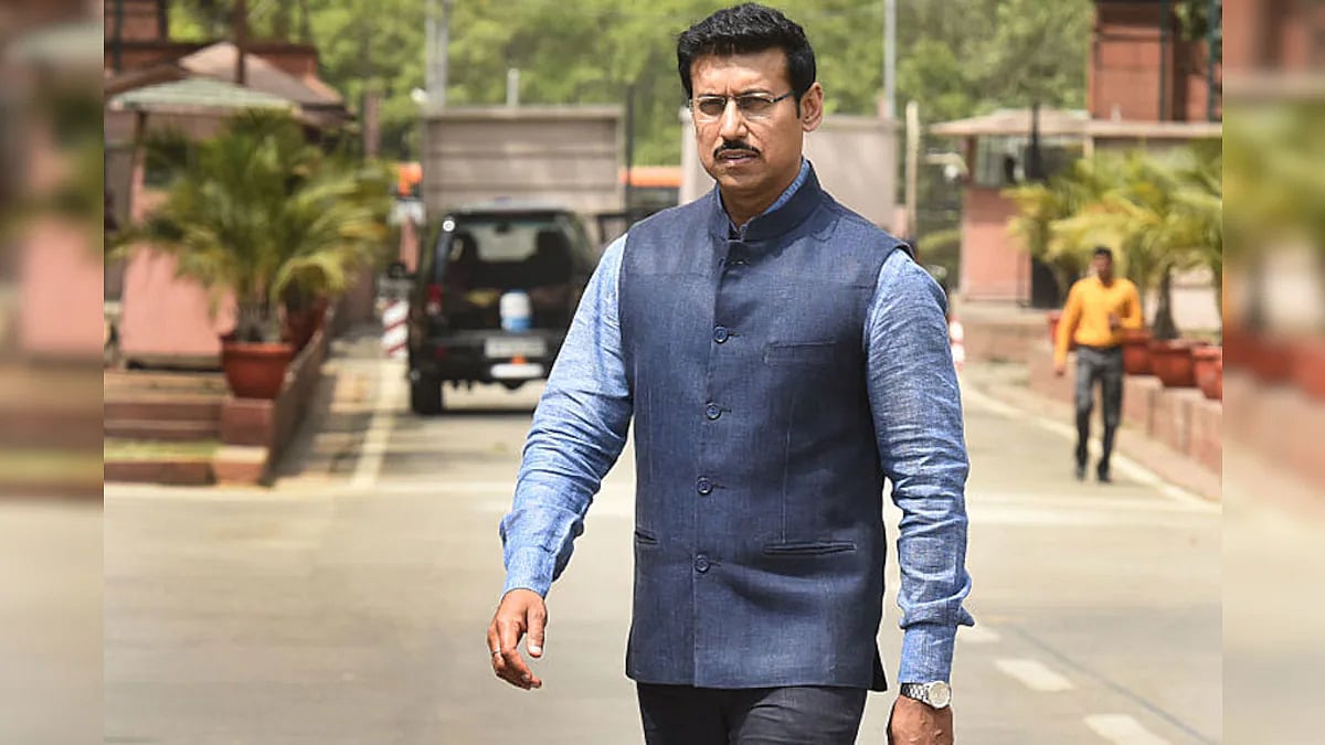 BJP's Rajyavardhan Singh Rathore, Zee News anchor booked for 'doctored' Rahul Gandhi video