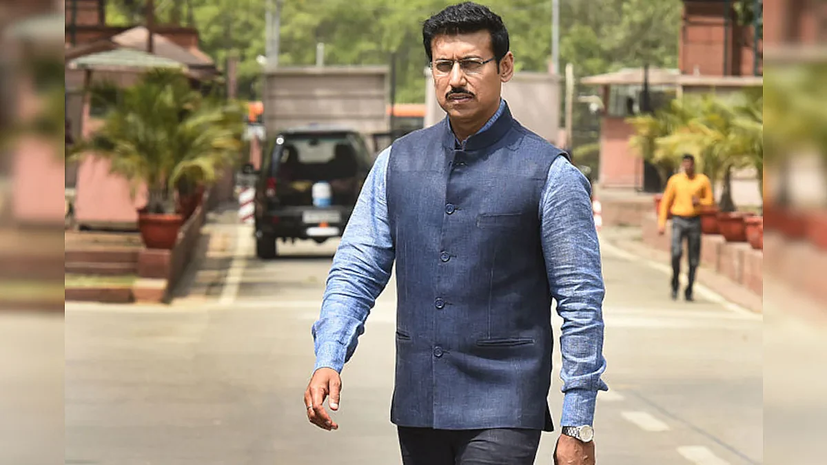 BJP's Rajyavardhan Singh Rathore, Zee News anchor booked for 'doctored' Rahul Gandhi video