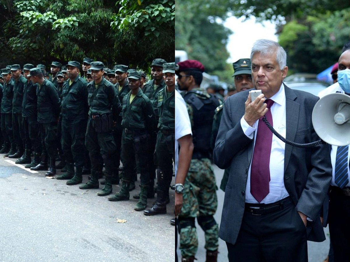Crackdown in Sri Lanka on protestors against Ranil Wickremesinghe
