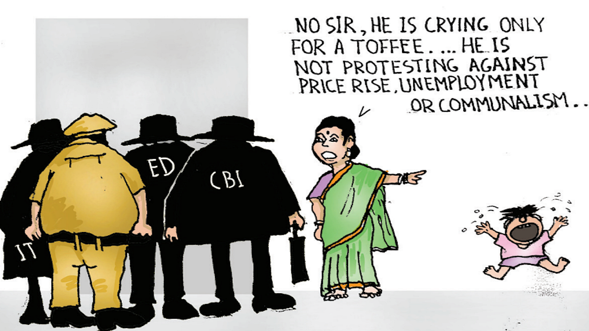 Cartoon By: Rajendra Dhodapkar