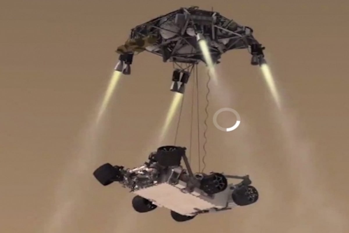 NASA's Curiosity celebrates 10th anniversary of landing on Mars