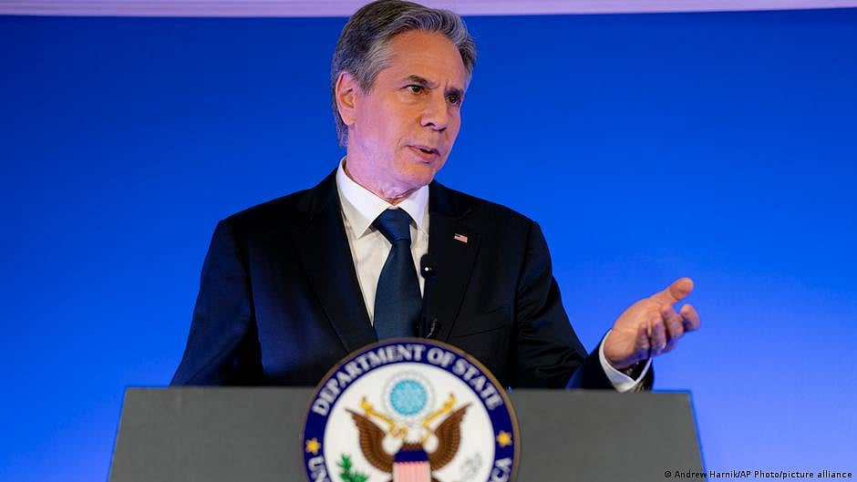 US Secretary of State Antony Blinken