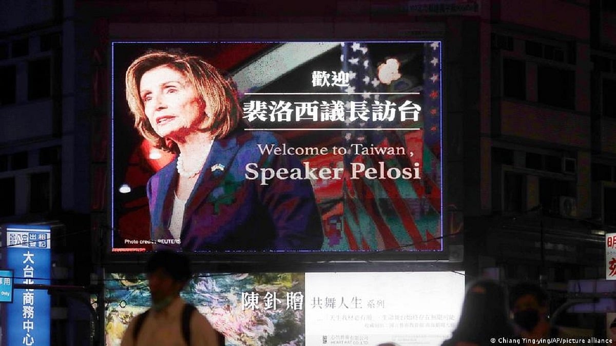 Pelosi says US will not abandon Taiwan as China protests