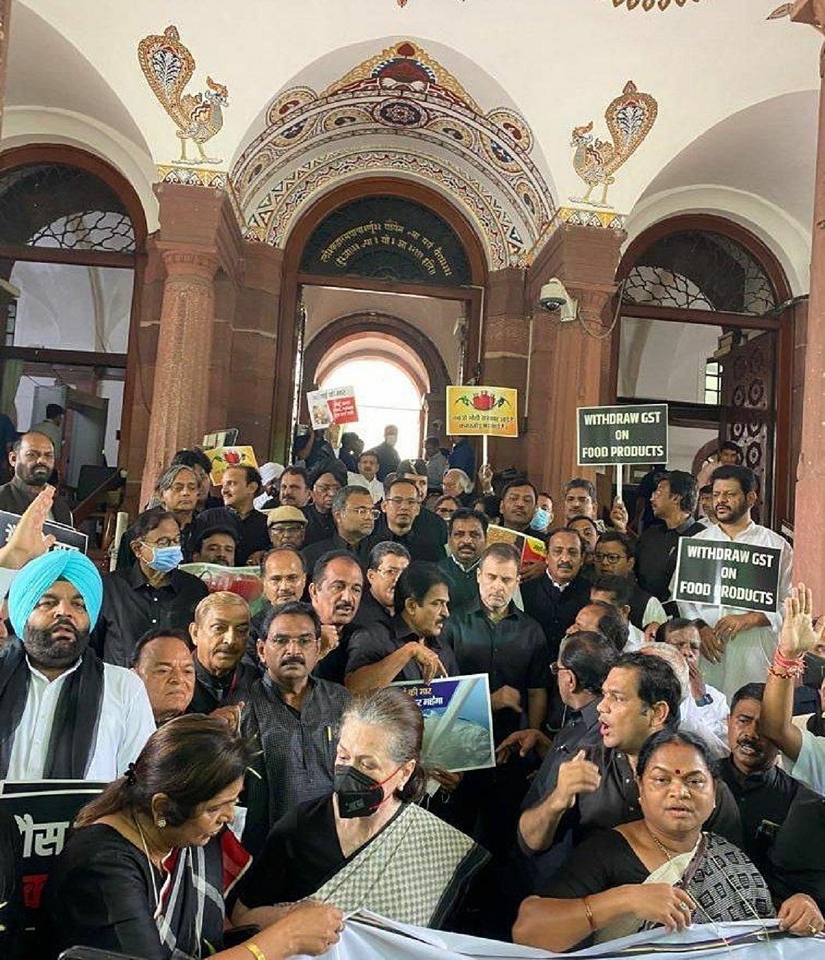 When Congress leaders donned black clothes to rise in protest against darkness shrouding our democracy