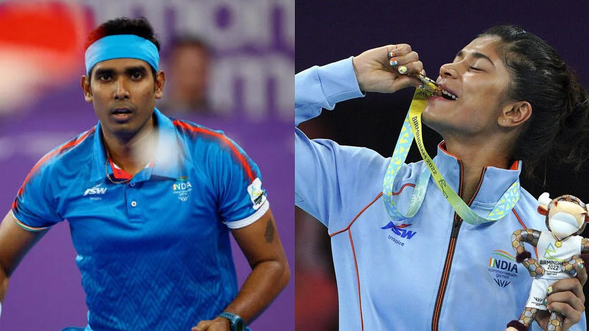 Sharath Kamal, Nikhat Zareen to be India's flagbearers for CWG closing ceremony