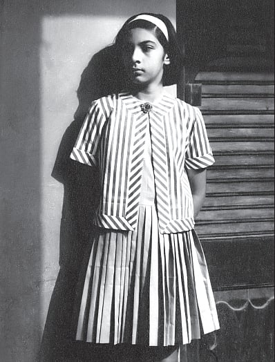 Portrait of daughter Aparajita, Bombay, 1960s by Manobina Roy