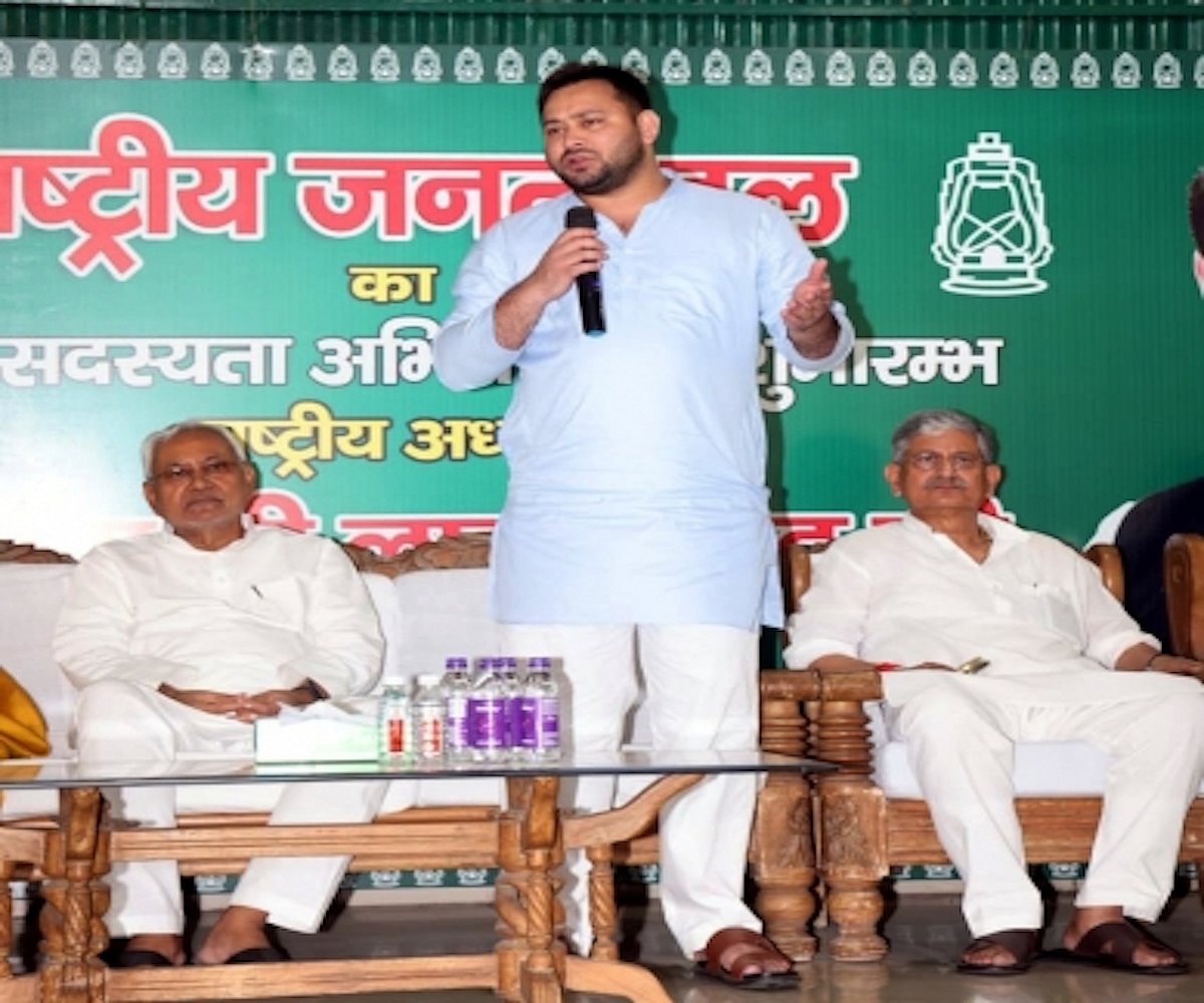 Nitish Kumar took bold decision to separate from NDA: Tejashwi Yadav