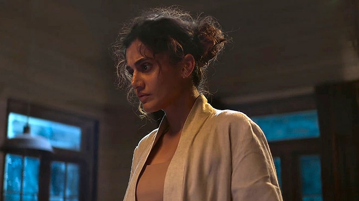 Taapsee Pannu and Anurag Kashyap launch song ‘Waqt Ke Jungle' from 'Dobaaraa'  in Mumbai