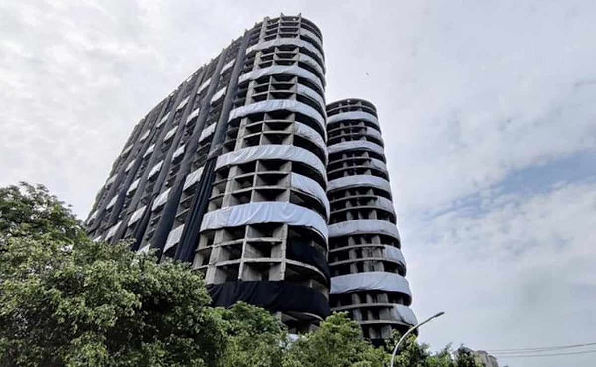 Twin towers demolition: 'No fly zone' for drones in Noida on August 28