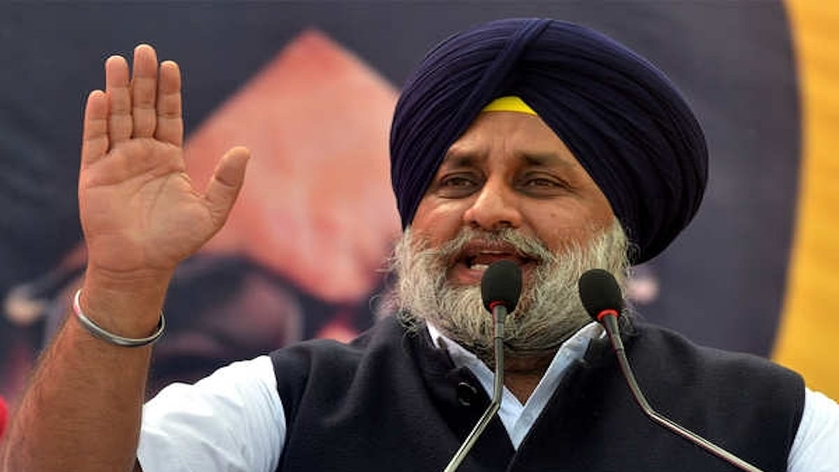 Shiromani Akali Dal (SAD) chief Sukhbir Singh Badal