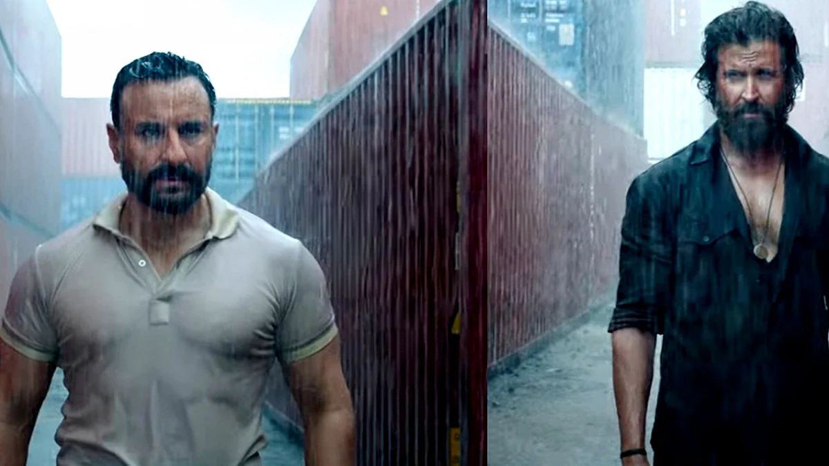 Hrithik, Saif amp up action in 'Vikram Vedha' Hindi remake teaser
