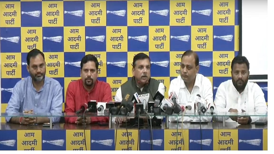 BJP offered Rs 20 crore each to 4 MLAs to switch sides: AAP MP Sanjay Singh