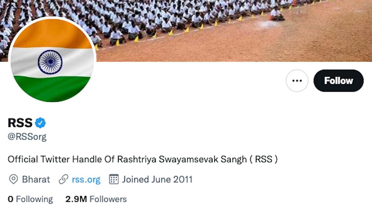 RSS changes profile pictures of its social media accounts to national flag