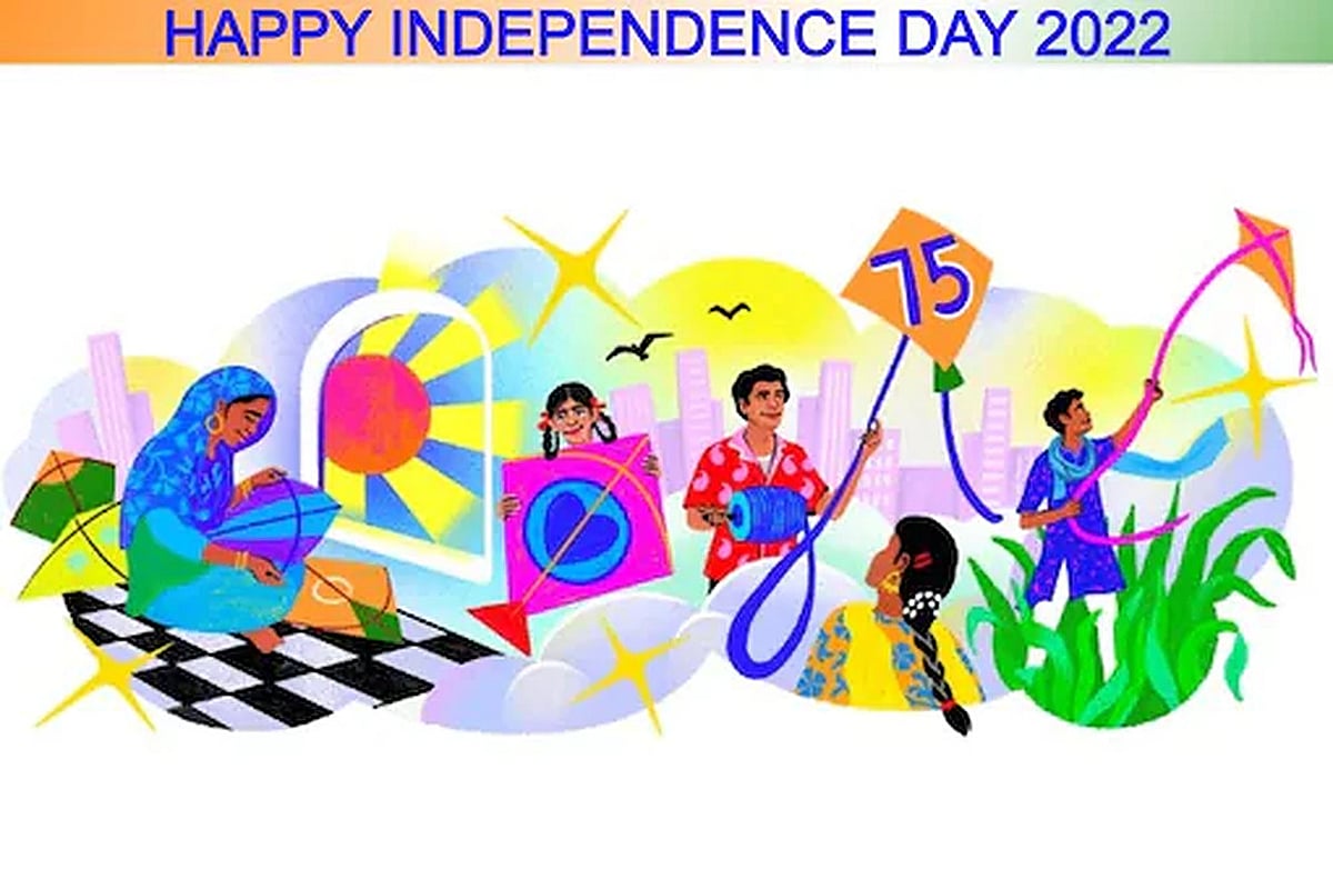 Google marks 75th anniversary of 'Azadi' with animated doodle inspired by kite-flying