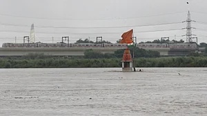 Riverbed areas on alert as Yamuna crosses danger mark in Delhi