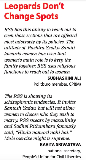 A Sangh rethink on women