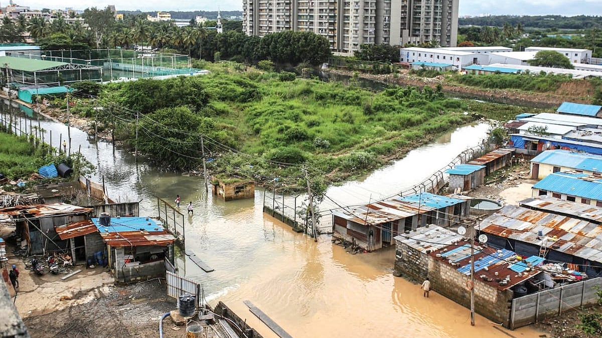 Several areas of Bengaluru were flooded after torrential rains pounded the city in September 2022 (Photo: Getty Images)