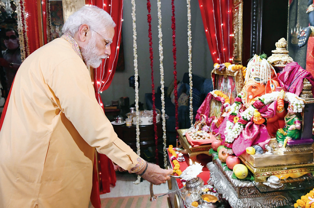 Why is everybody from PM to CM seeking Ganapati's blessings?